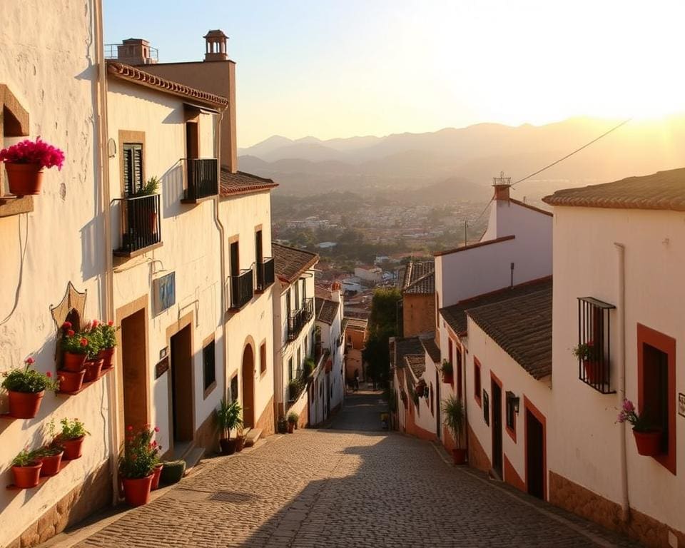 calle del Albaicín en Granada