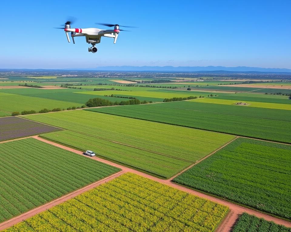 uso de drones en agricultura