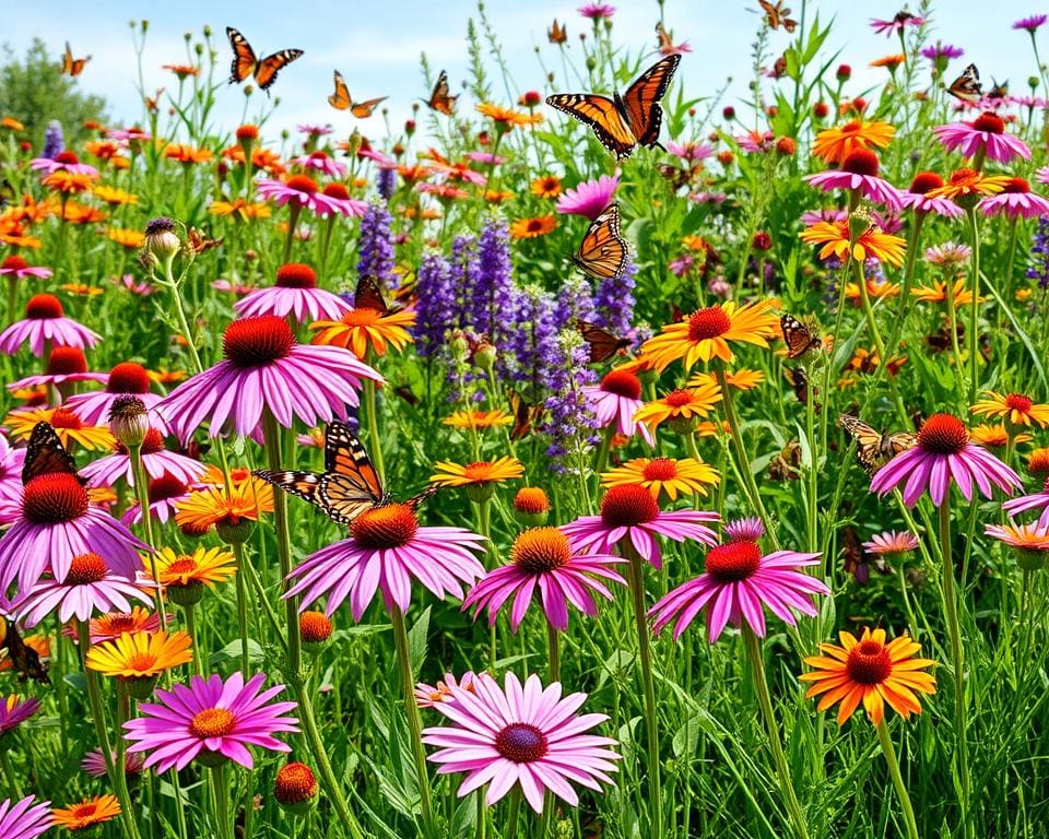 ¿Qué flores atraen más a las mariposas?