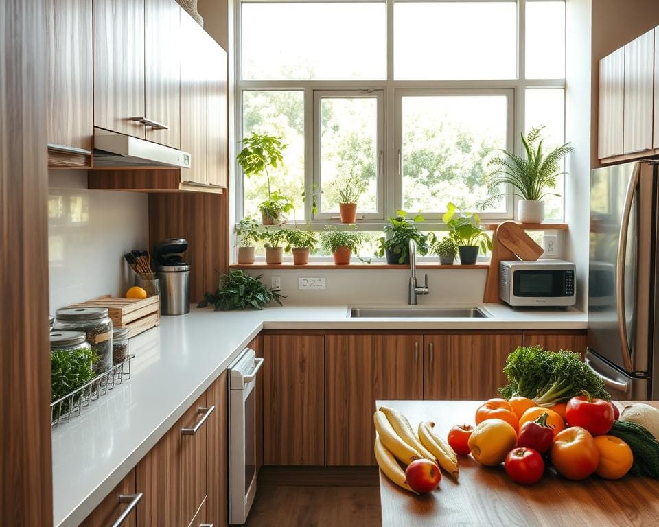 Cómo organizar una cocina funcional y sostenible