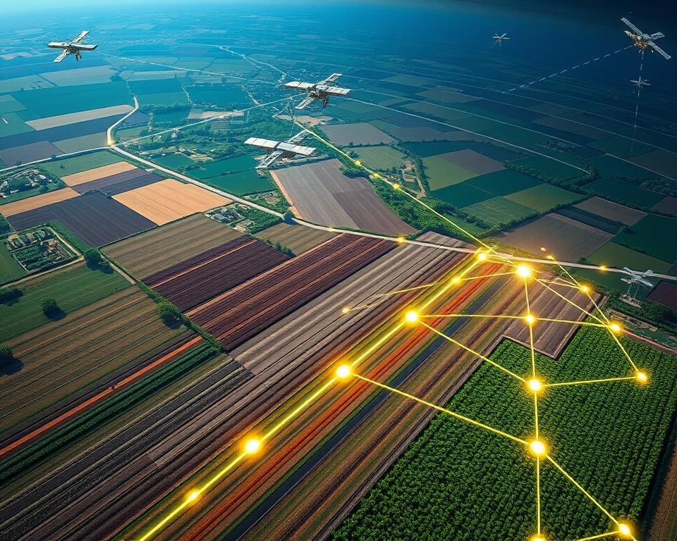 impacto de satélites en la agricultura