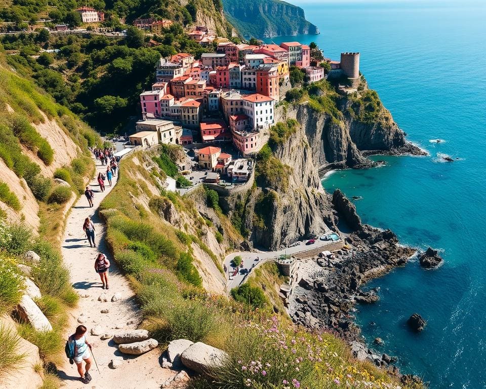 senderismo en Cinque Terre