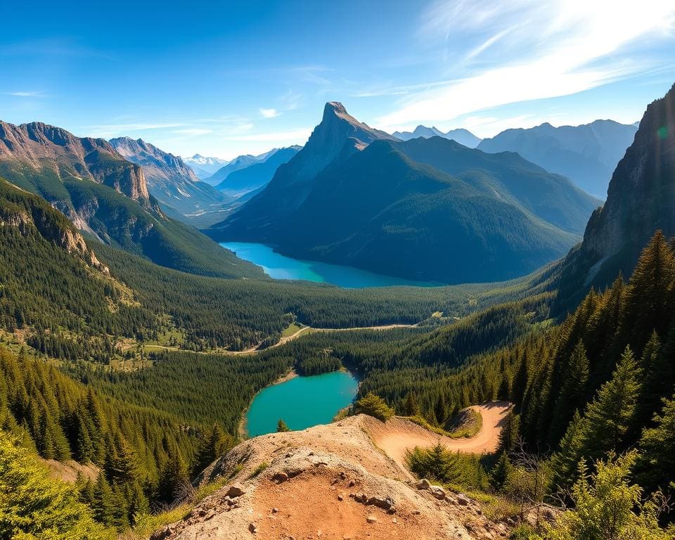 puntos de vista espectaculares en la naturaleza