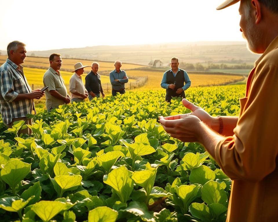 formación para agricultores