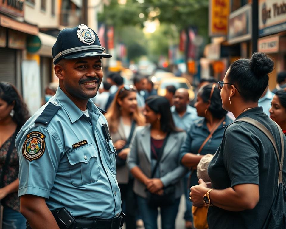 funciones de un policía en la comunidad