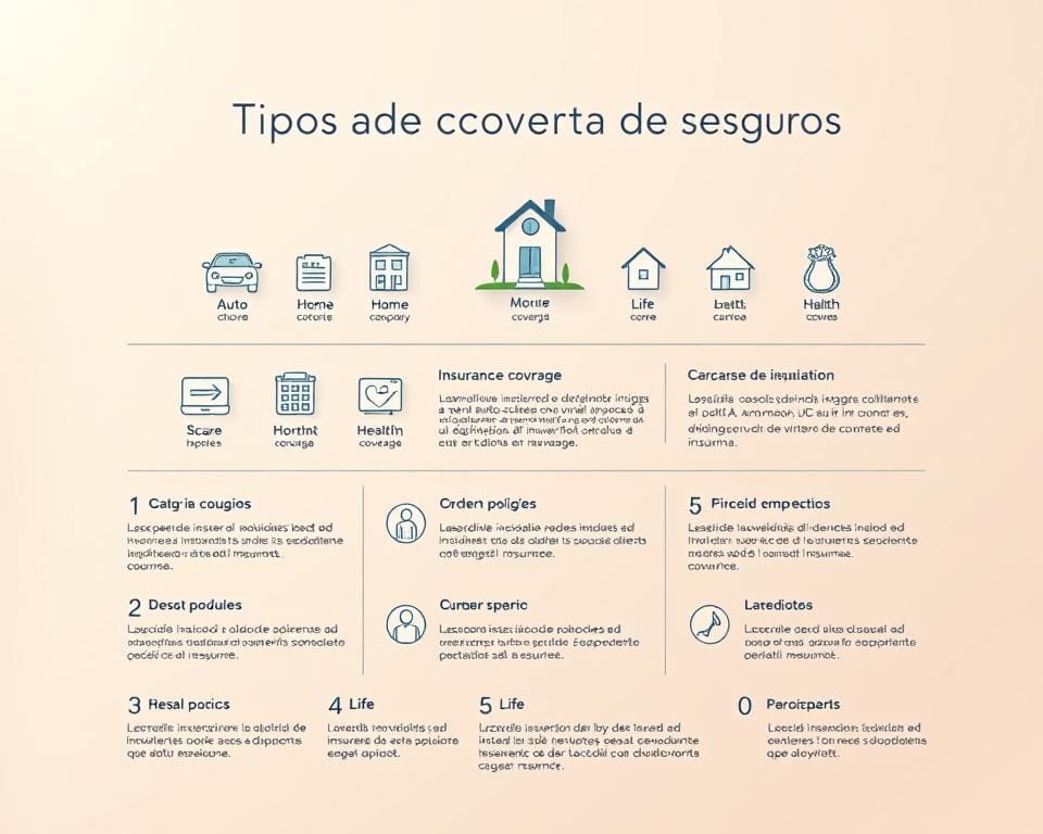 tipos de cobertura de seguros