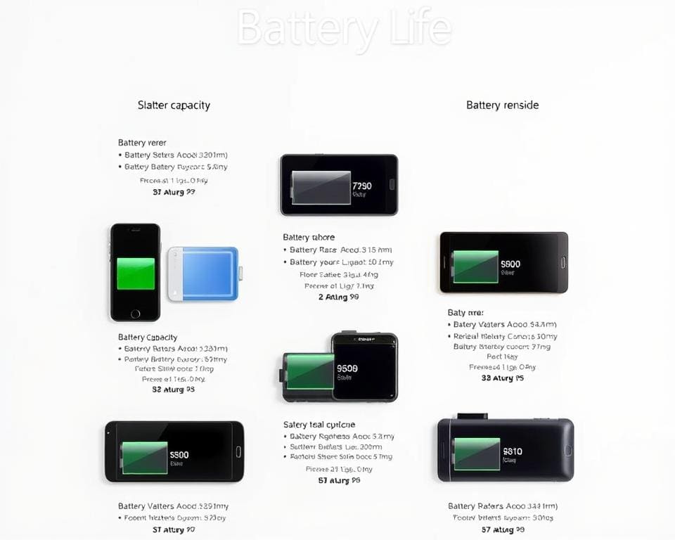 comparativa de duración de batería