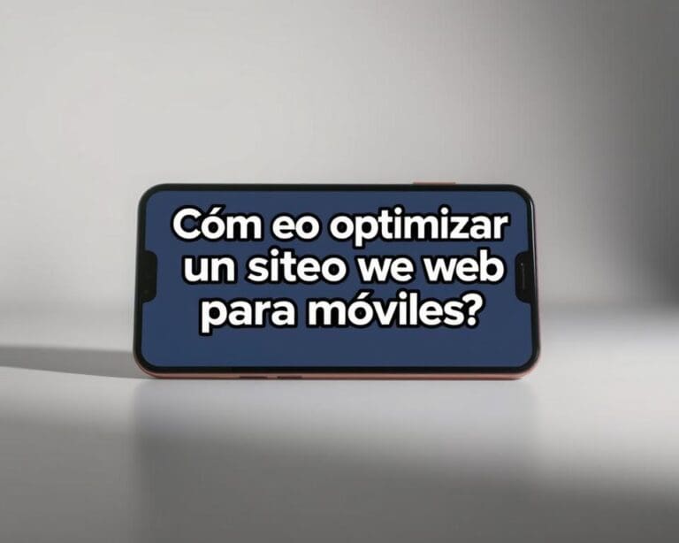 ¿Cómo optimizar un sitio web para móviles?