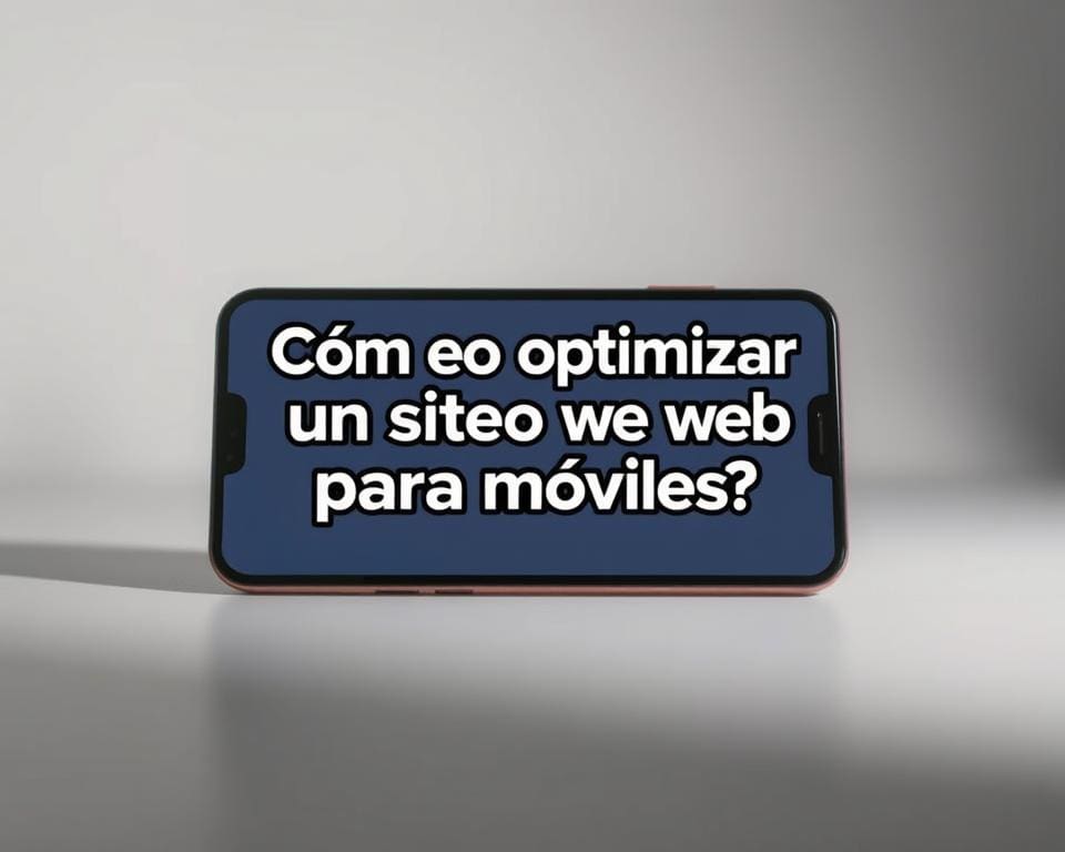 ¿Cómo optimizar un sitio web para móviles?