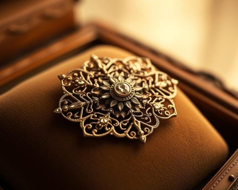¿Qué emoción despierta un broche antiguo?
