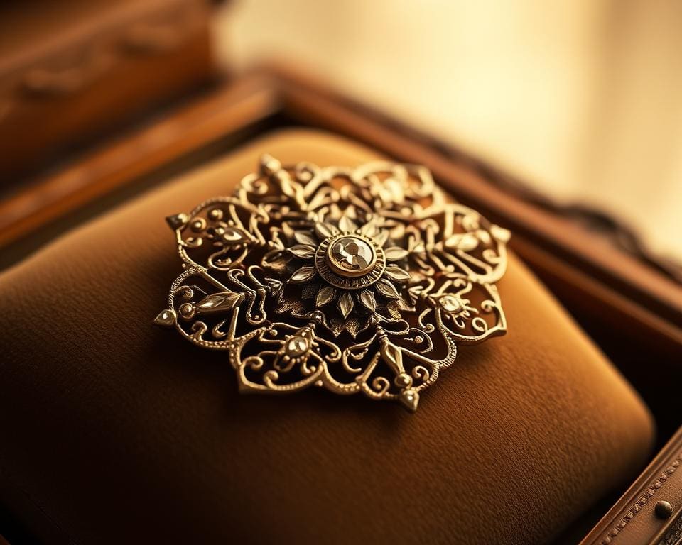 ¿Qué emoción despierta un broche antiguo?