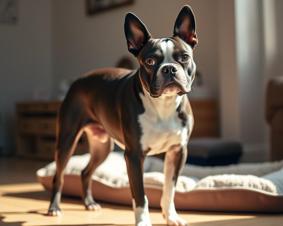 Boston Terrier saludable