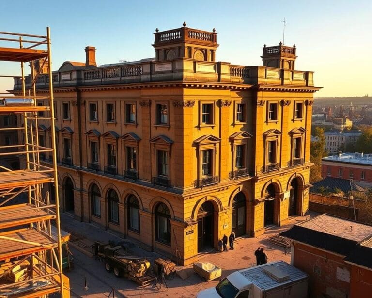 ¿Qué se necesita para restaurar un edificio histórico?
