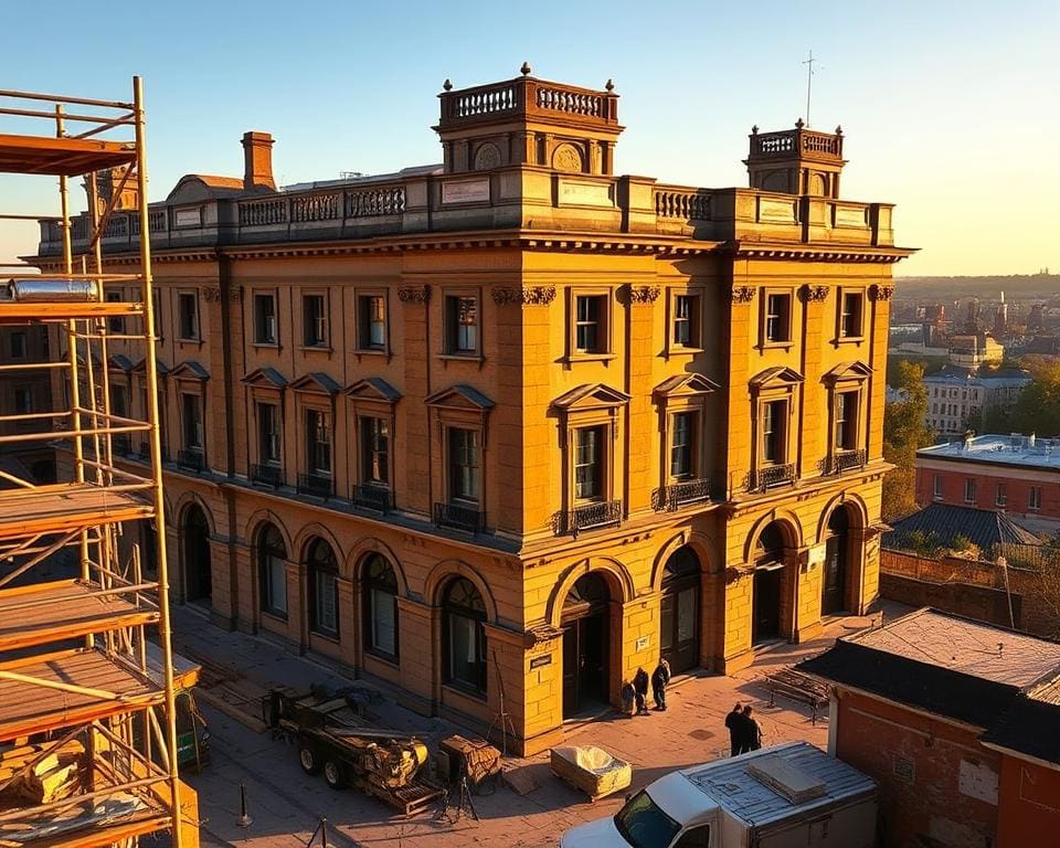 ¿Qué se necesita para restaurar un edificio histórico?