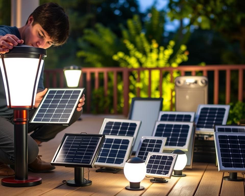 mantenimiento luces solares