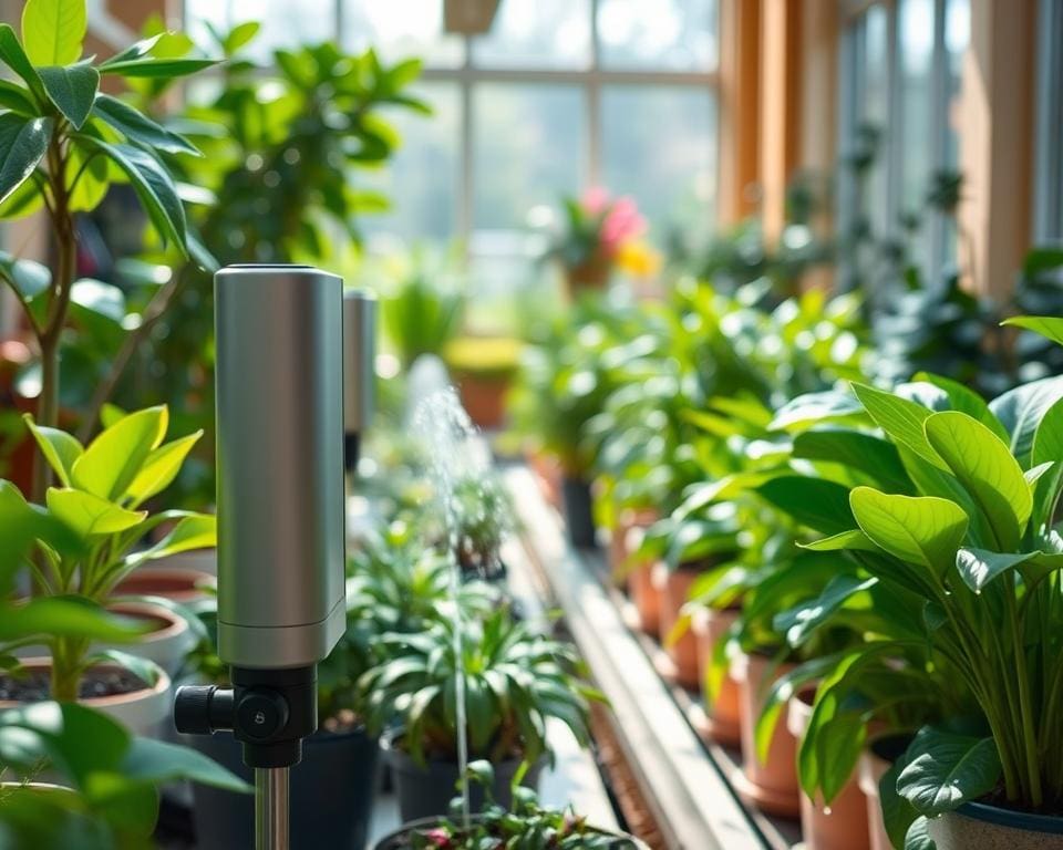 beneficios de automatizar el riego de plantas de interior