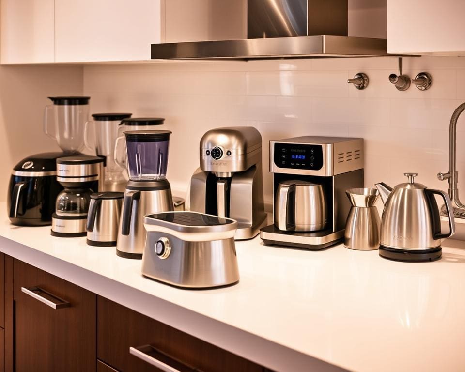 electrodomésticos de cocina modernos