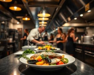 ¿Qué prepara un chef en un restaurante vasco?