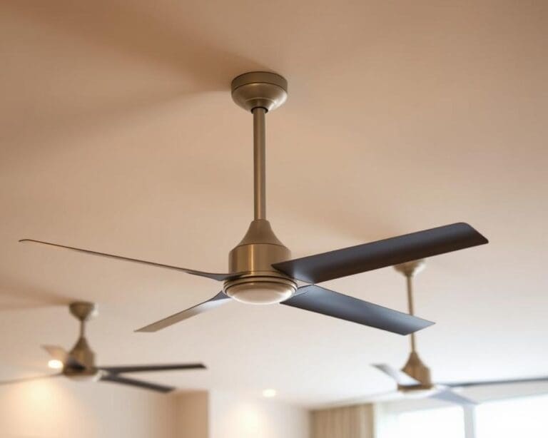 ¿Qué ventilador de techo es más silencioso?