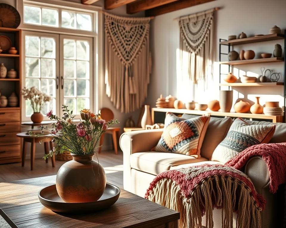 Decoración artesanal para tu sala