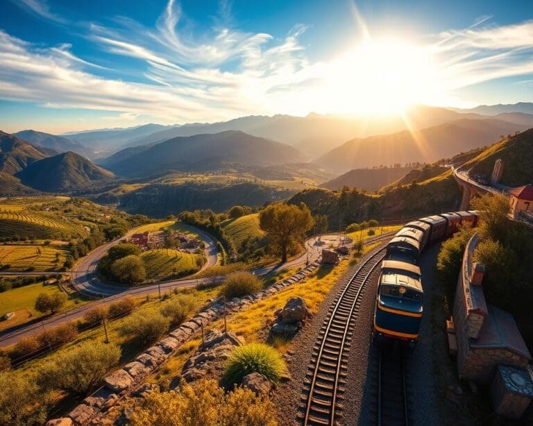 ¿Qué rutas de tren son más panorámicas?