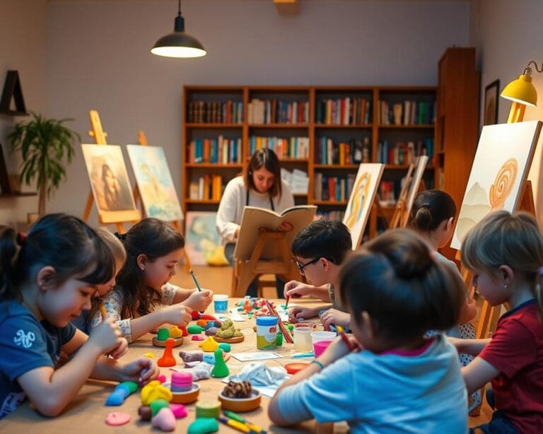 Actividades de ocio creativo para niños y mayores