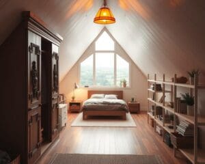 ¿Cómo aprovechar el espacio en una buhardilla?