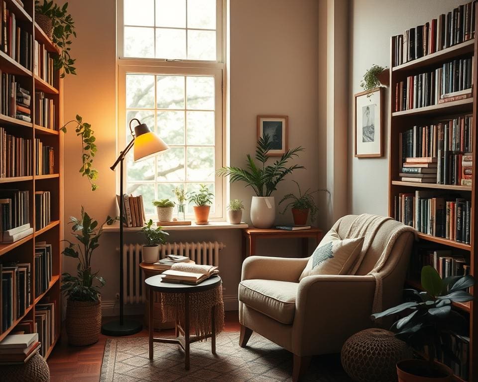 ¿Cómo crear un rincón de lectura acogedor?