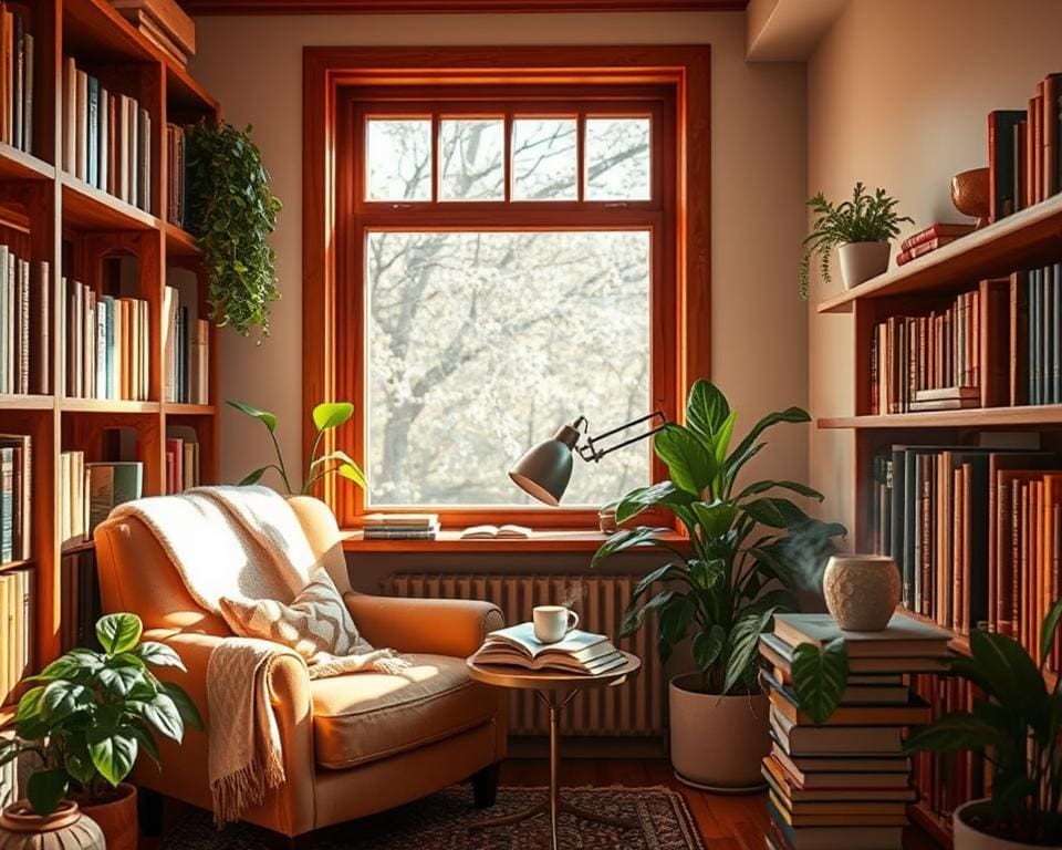 ¿Cómo diseñar un rincón de lectura acogedor?