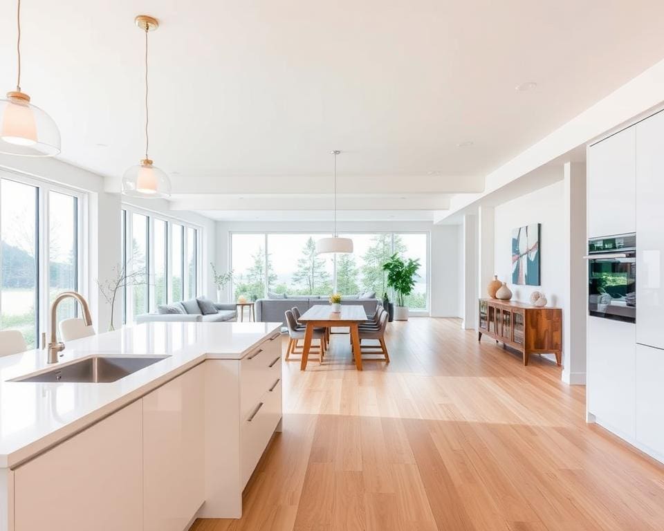 ¿Cómo diseñar una cocina abierta al salón?