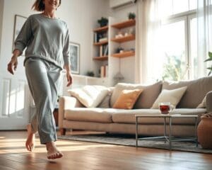 ¿Por qué caminar en casa libera tensión?