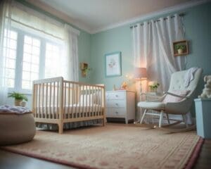 ¿Qué colores crean un ambiente tranquilo para bebés?