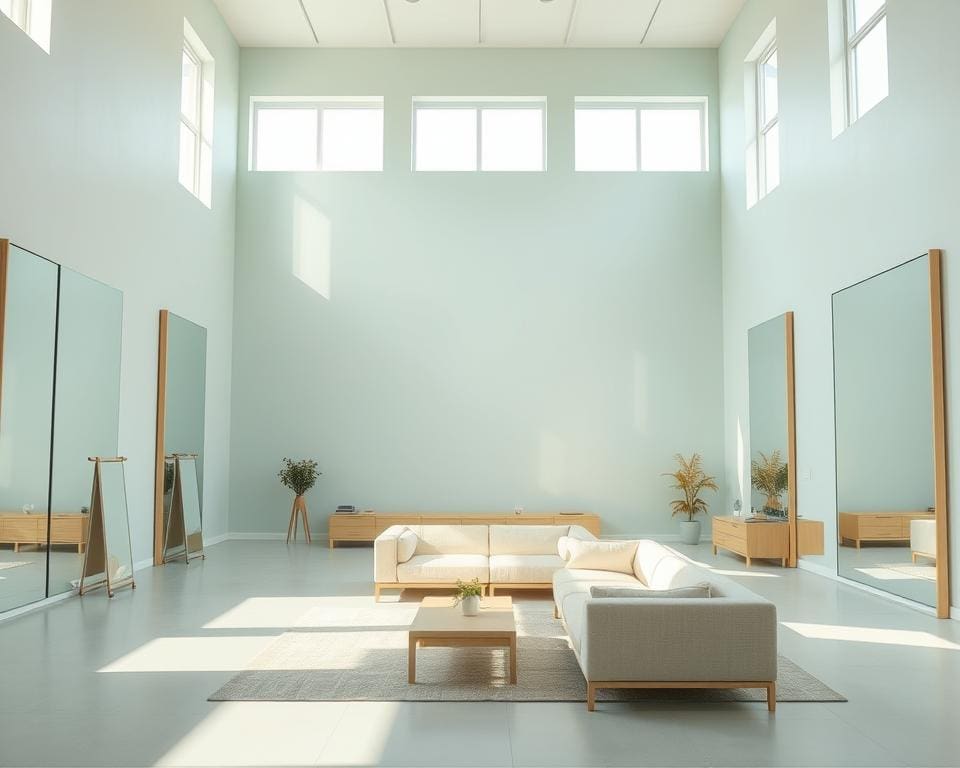 ¿Qué colores hacen que los espacios parezcan grandes?