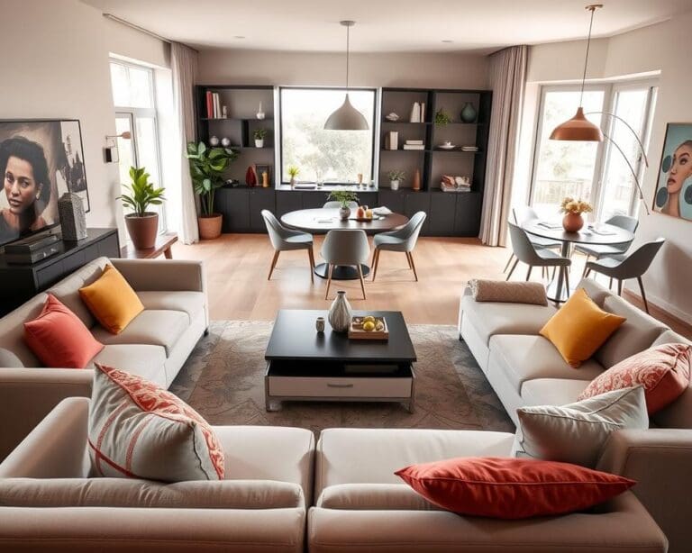 ¿Cómo amueblar un salón con muebles versátiles?