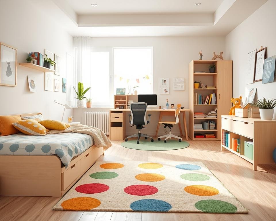 ¿Cómo crear una habitación infantil funcional?