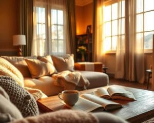 ¿Cómo iluminar la sala para más calidez?