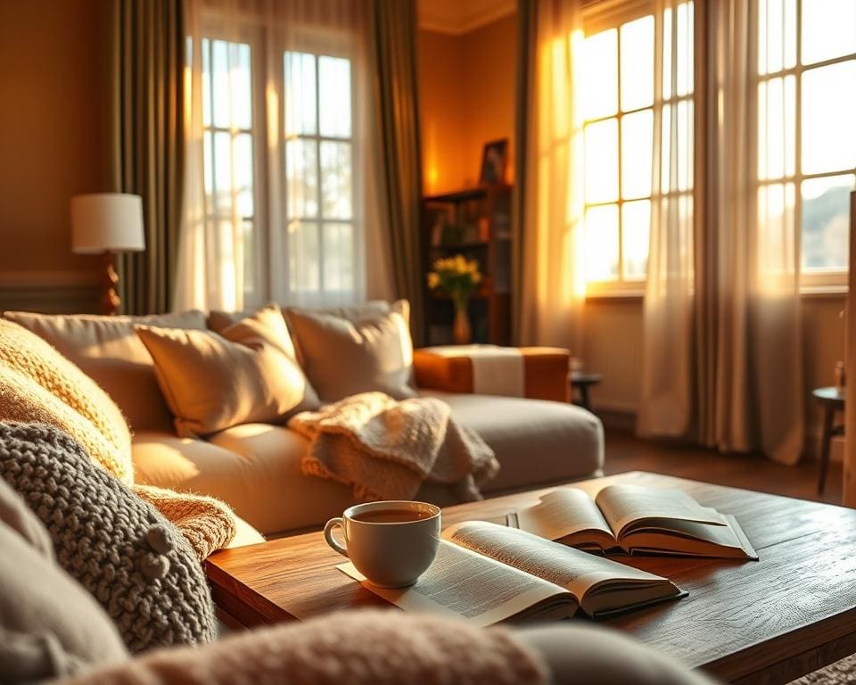 ¿Cómo iluminar la sala para más calidez?