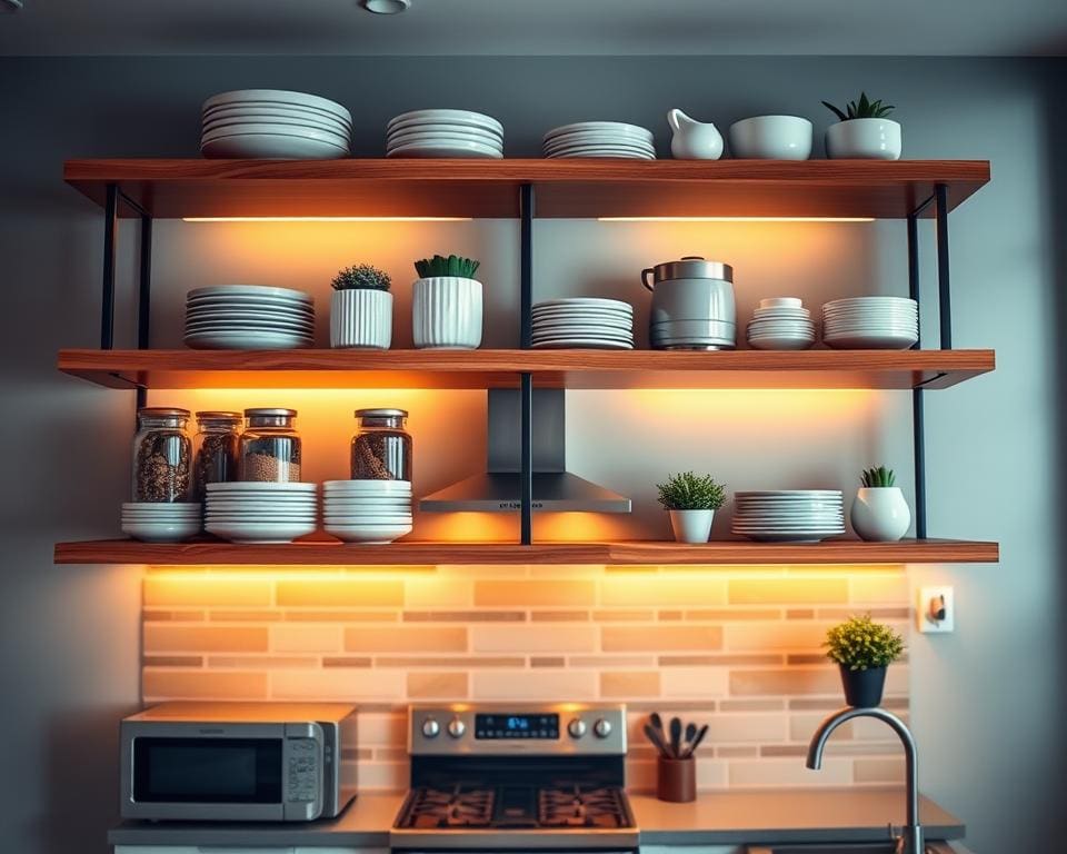 ¿Qué estanterías son ideales para la cocina?