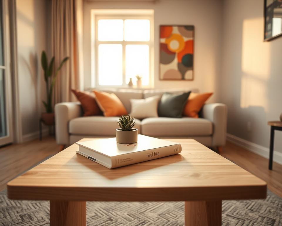 ¿Qué mesa auxiliar mejora un salón pequeño?