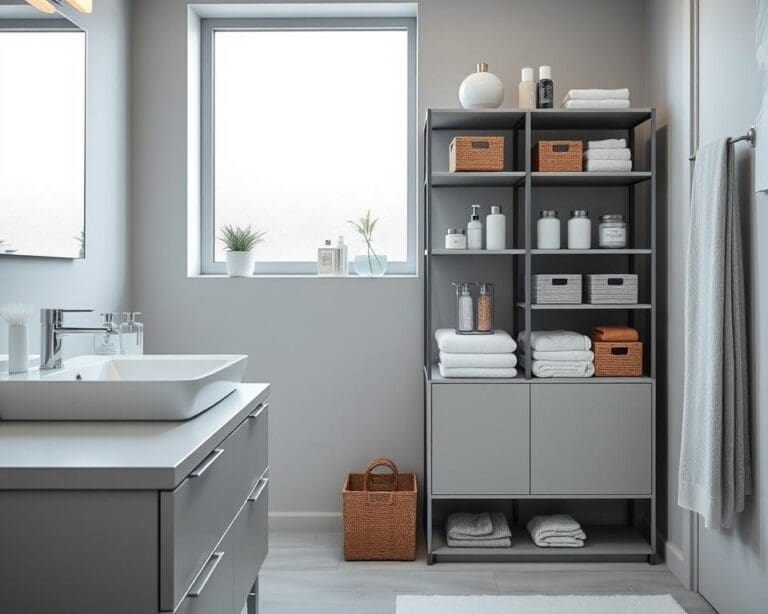 ¿Qué muebles mejoran la organización del baño?