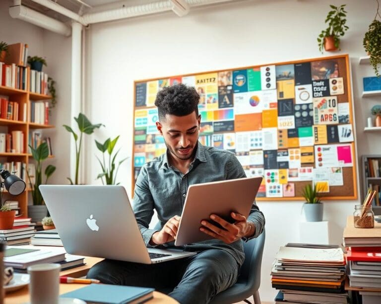 ¿Qué tareas realiza un diseñador gráfico profesional?