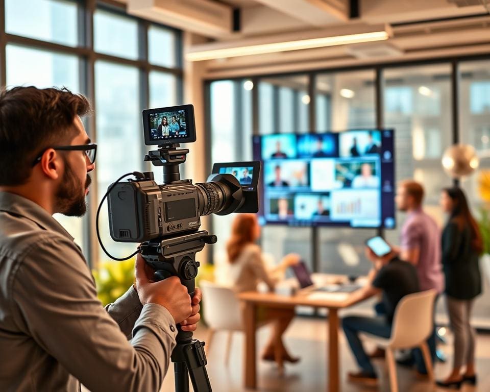 ¿Cómo ayuda un videógrafo a empresas?