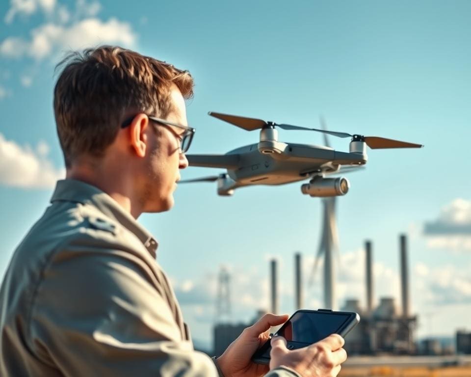 piloto drones inspección