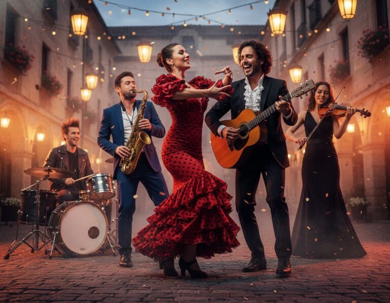 ¿Cómo se fusiona el flamenco con otros géneros musicales?