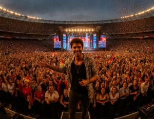 ¿Qué cantantes españoles llenan estadios actualmente?