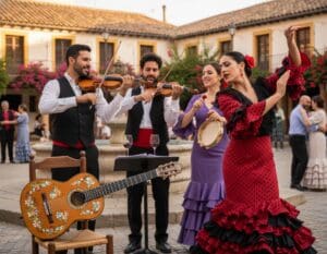 ¿Qué instrumentos destacan en la música tradicional española?