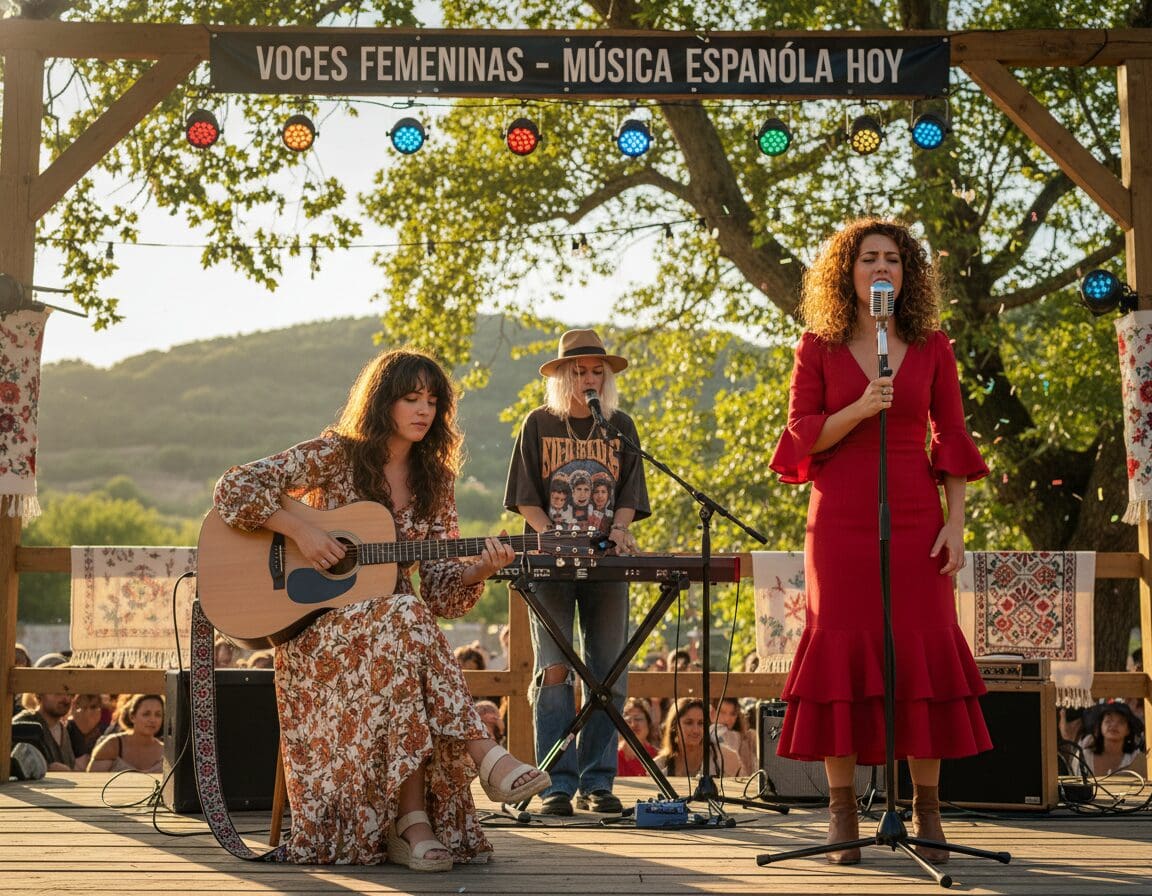¿Qué voces femeninas destacan en la música española actual?