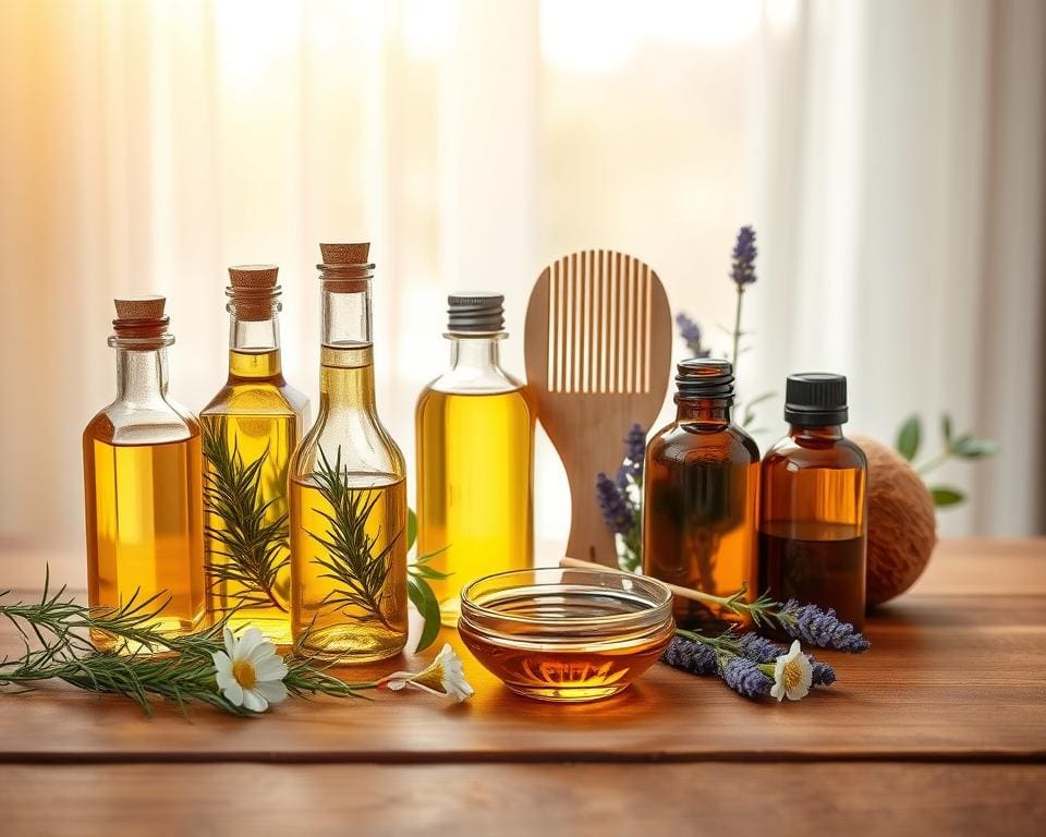 aceites naturales para el cabello