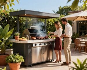 barbacoa para terraza
