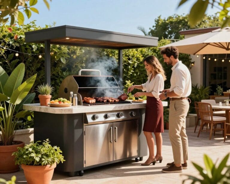 barbacoa para terraza